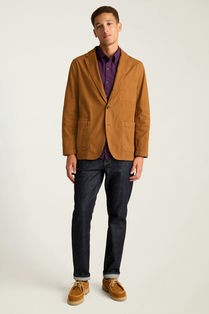Jetsetter Washed Cotton Blazer