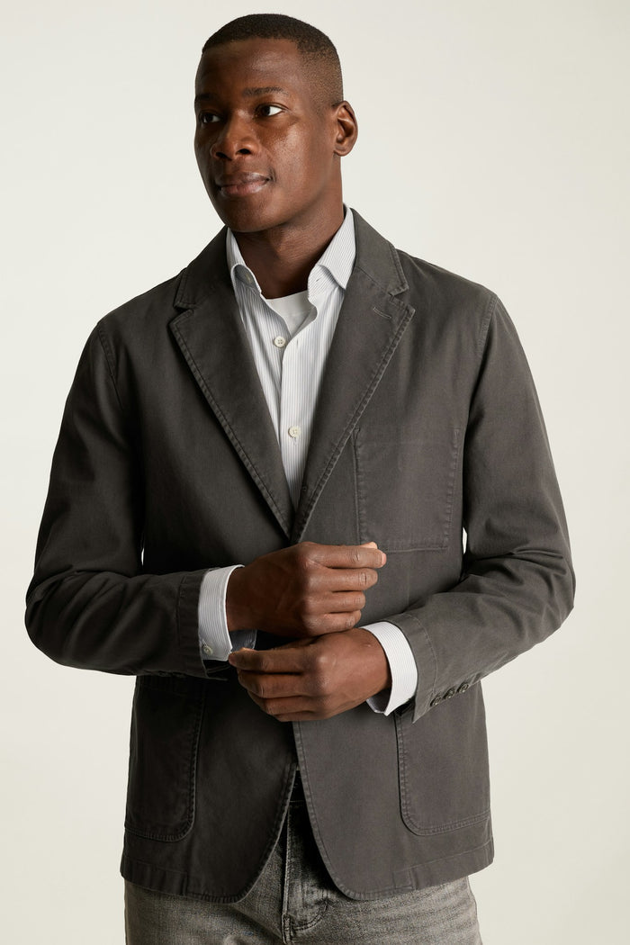 Jetsetter Washed Cotton Blazer