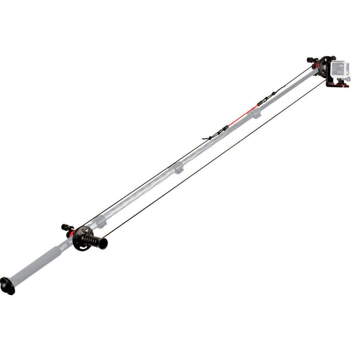 Joby Action Jib Kit for GoPro with handle, adjustable cord, and monopod cap, portable and easy to assemble