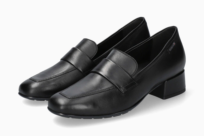 Mephisto Women's Heeled Slip-On Josephine Black