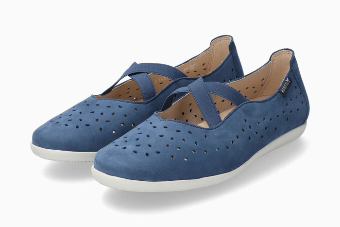 Mephisto Karla Perf Women's Slip-on Denim
