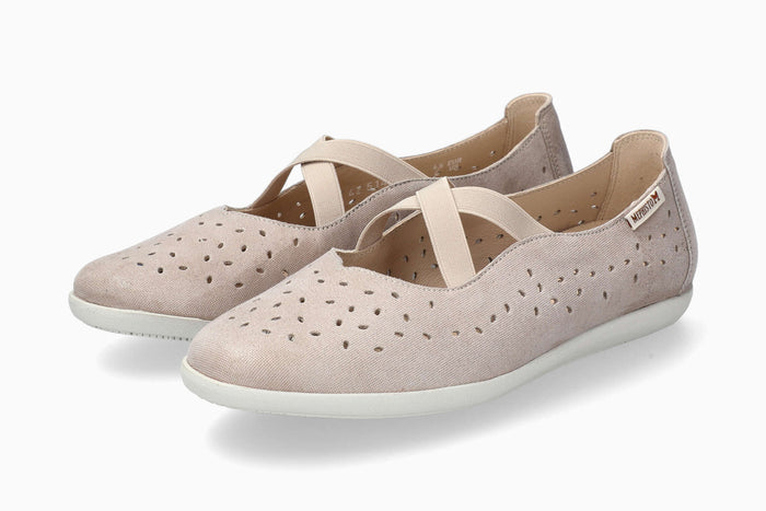 Mephisto Karla Perf Women's Slip-on Light Taupe