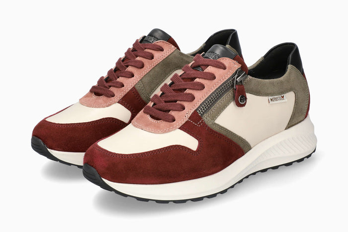 Kim Mephisto Women's Sneakers Cordovan Side