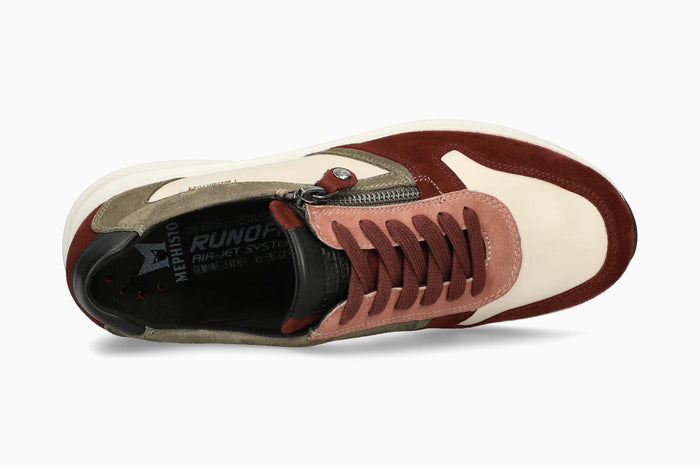 Kim Mephisto Women's Sneakers Cordovan Top