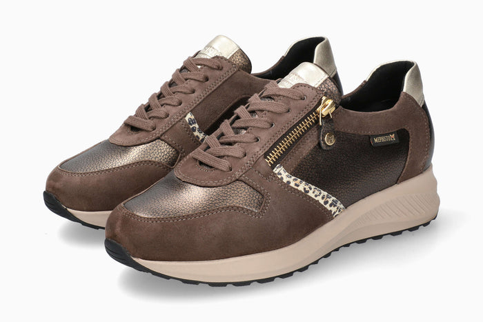 Mephisto Women's Sneaker Kim Ice Brown