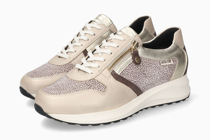 Mephisto Women's Sneaker Kim Light Sand