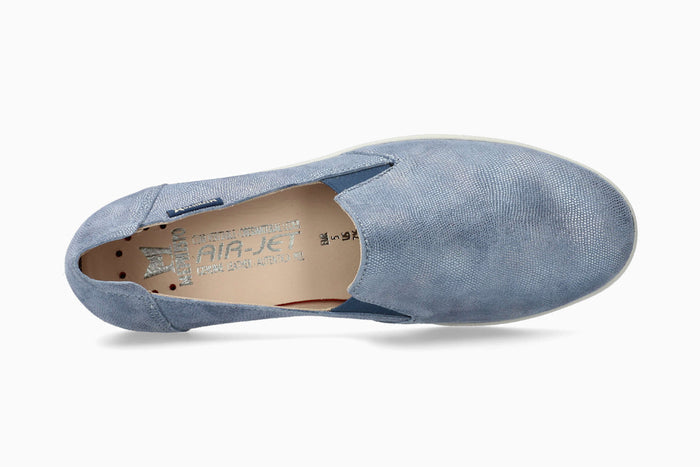 Mephisto Women's Flat Korie Sea Blue Top