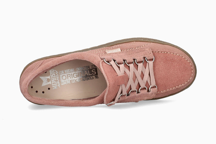 Mephisto Lady Originals Women's Sneaker Old Pink Top
