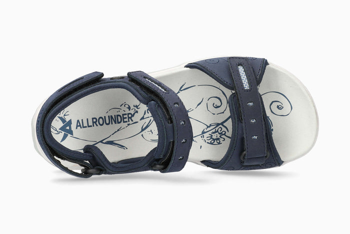 Allrounder Lagoona Navy Women's Sandal Top