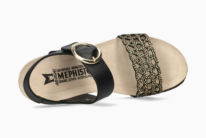 Mephisto Lee Women's Sandal Gold Top