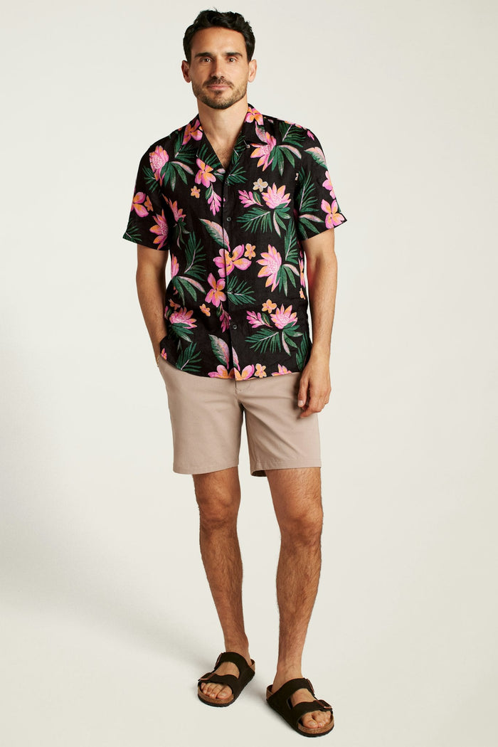 Linen Riviera Cabana Shirt