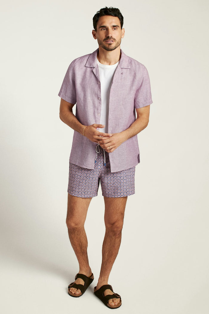 Linen Riviera Cabana Shirt