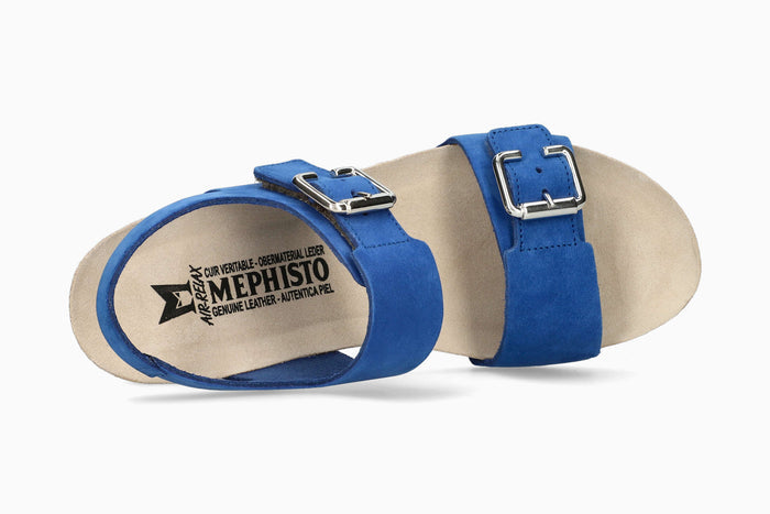 Mephisto Women's Sandal Lissandra Electric Blue Top