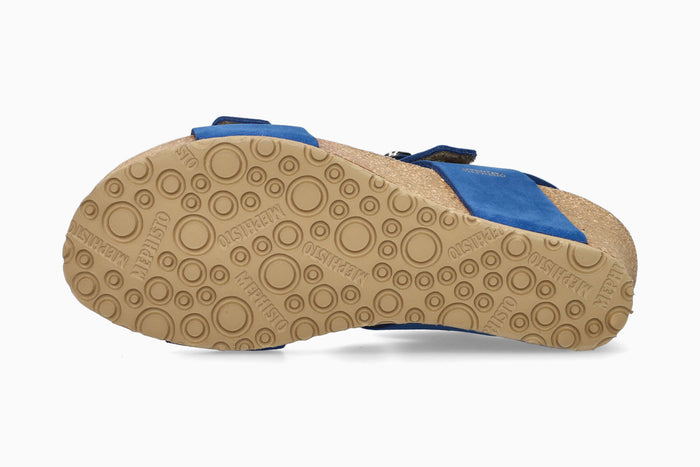 Mephisto Women's Sandal Lissandra Electric Blue Sole
