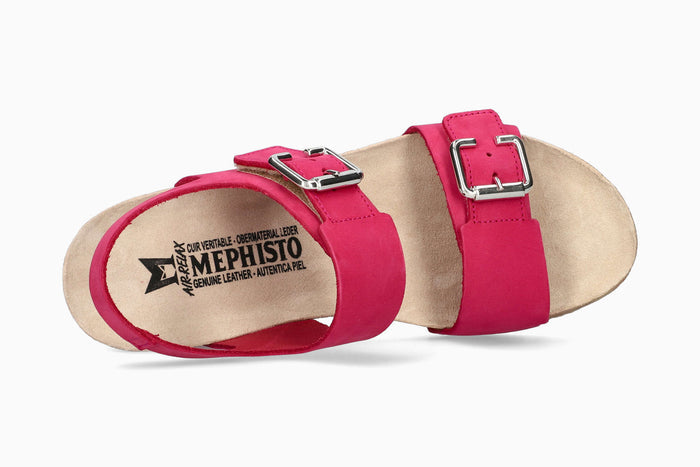 Mephisto Women's Sandal Lissandra Fuchsia Top