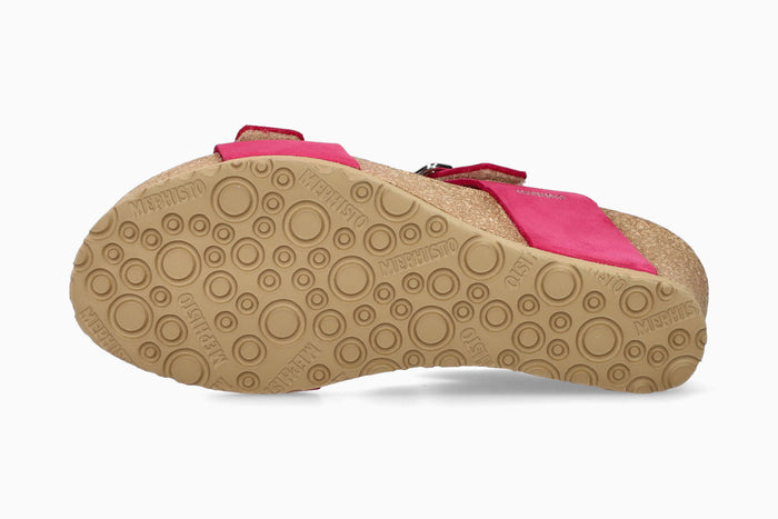 Mephisto Women's Sandal Lissandra Fuchsia Sole