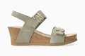 Lissandra Mephisto Women's Wedge Sandals Light Khaki