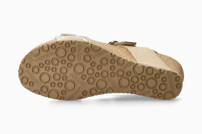 Mephisto Women's Sandal Lissandra Platinum Panama Sole