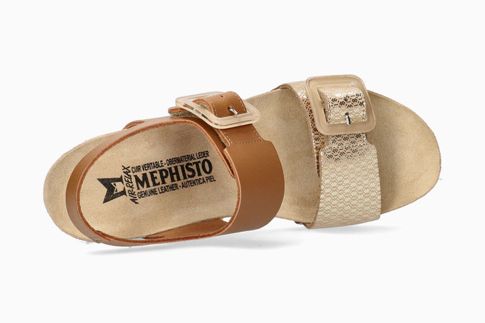 Mephisto Lissia Women's Sandal Camel Top
