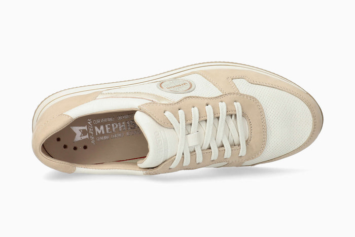 Mephisto Lora Women's Sneaker Nude Top