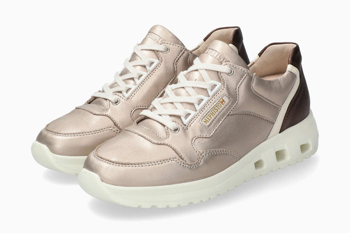 Mephisto Women's Sneaker Lorane Platinum