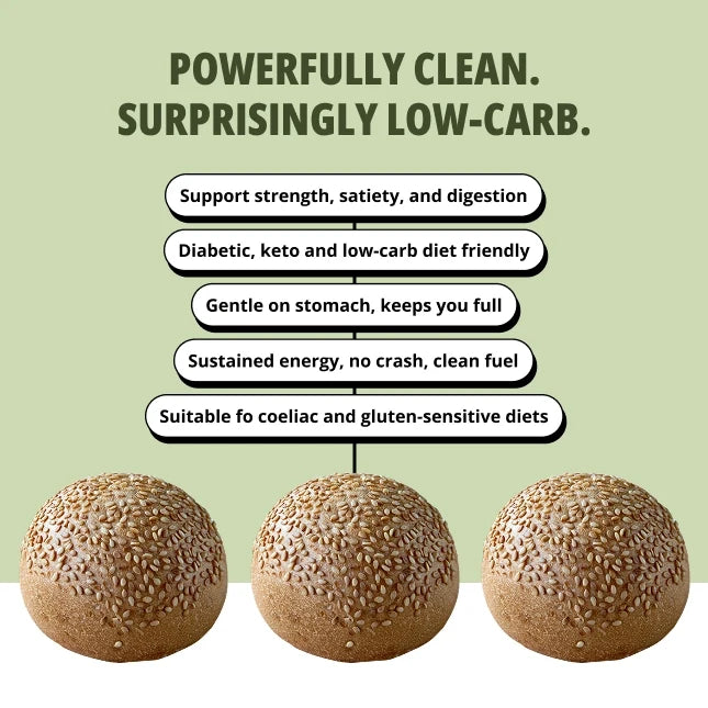 Low-Carb Bread Rolls 7 Pack