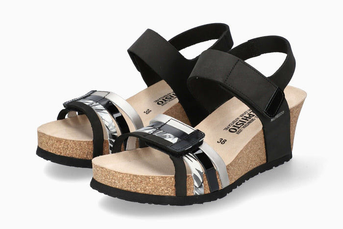 Mephisto Lucia Women's Sandal Black Multi