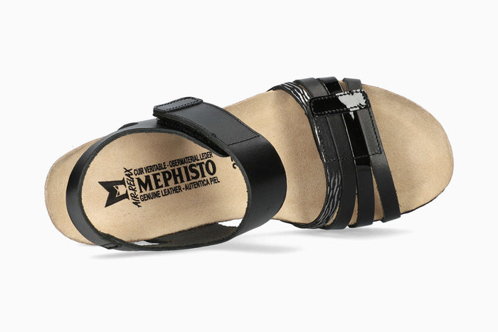Mephisto Lucia Women's Sandal Black Top