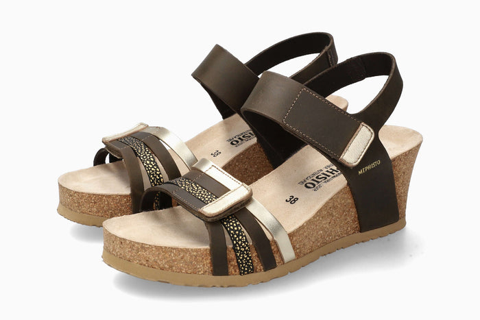Mephisto Lucia Women's Sandal Khaki