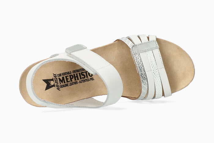 Mephisto Lucia Women's Sandal White Top