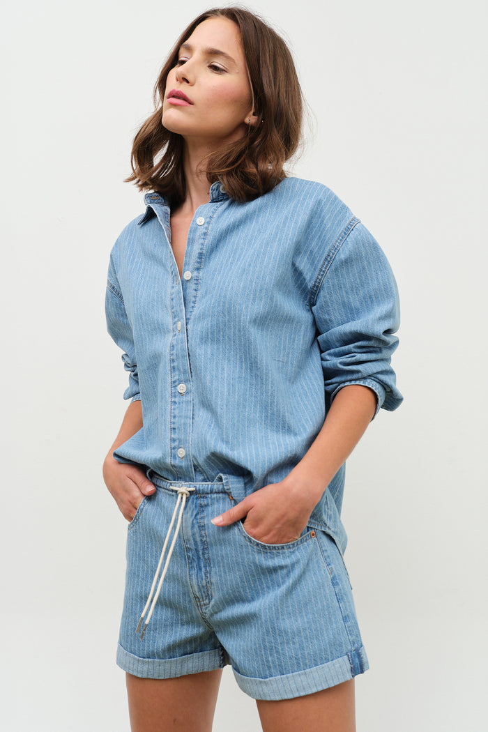 Maddie Mid Rise Short in Whimsy