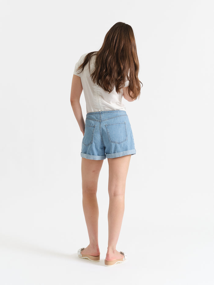 Maddie Mid Rise Short in Whimsy