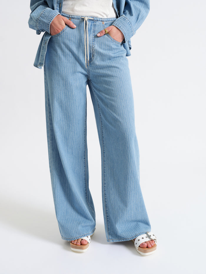 Madison Mid Rise Wide Leg in Whimsy