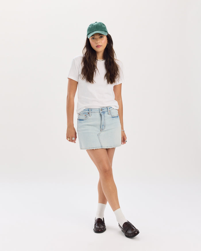 Malibu Mini Skirt in Magnetic