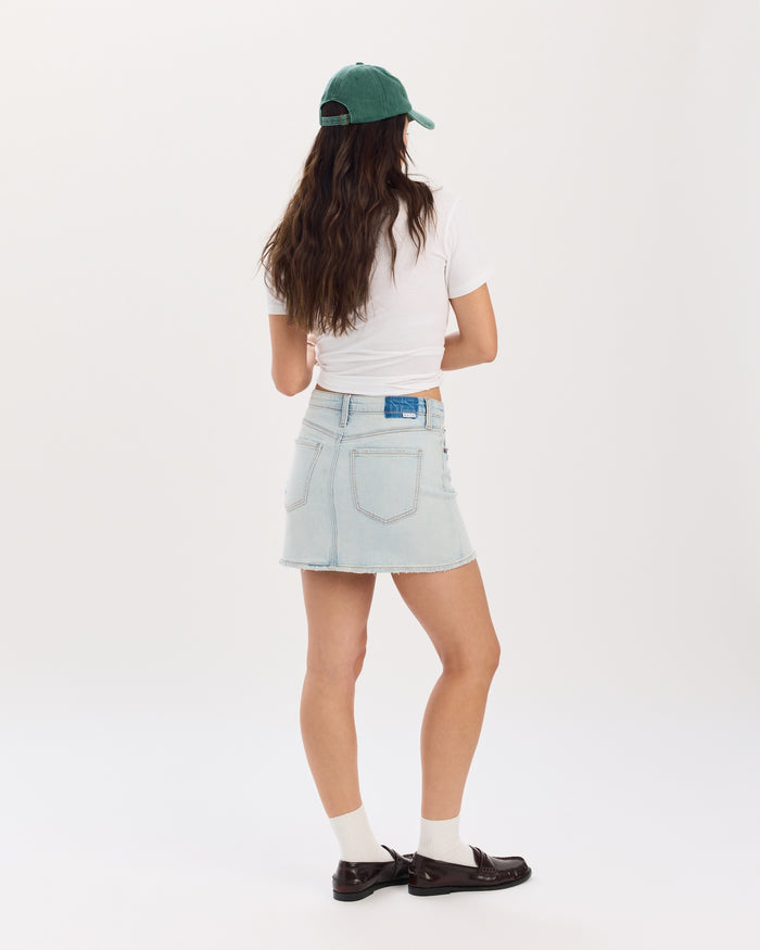Malibu Mini Skirt in Magnetic