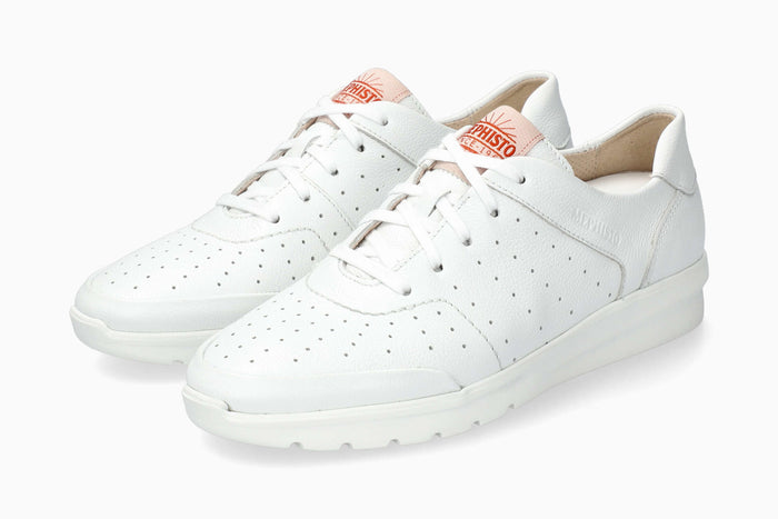 Mephisto Women's Sneaker Marilis White