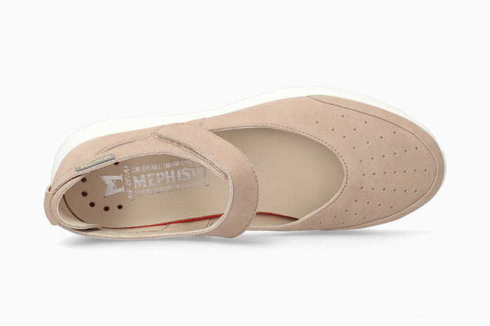Marsia Mephisto Women's Shoe Light Taupe Top