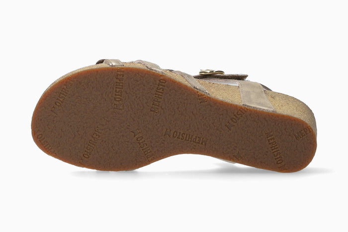 Mephisto Matilde Dark Taupe Women's Sandal Sole