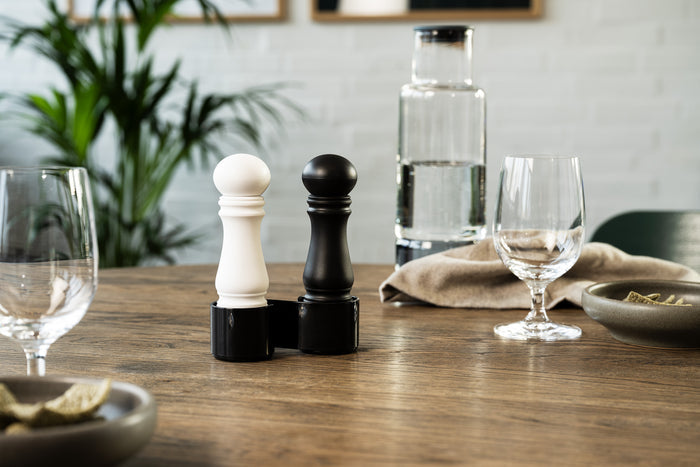 MINI grinder set, black / white