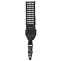 My Fave Wrist Strap black and white houndstooth pattern camera strap with side release buckle