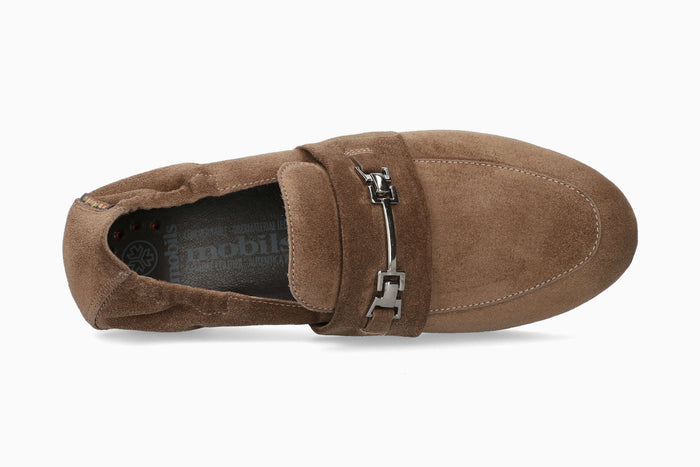 Mobils Nadira Taupe Women's Slip-on Top