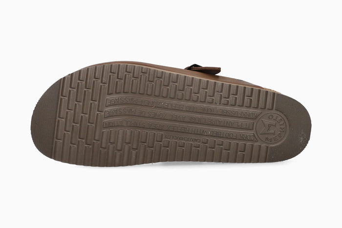 Mephisto Nathan Dark Brown Men's Clog Sole