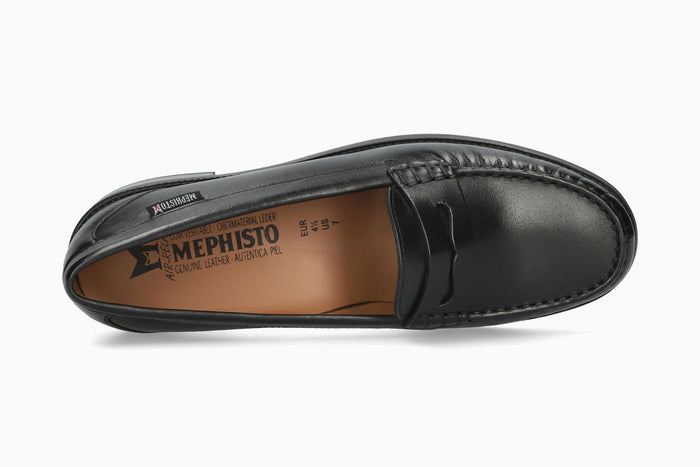 Mephisto Women's Loafer Neda Black Top