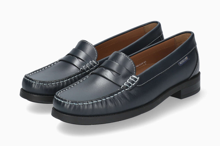Mephisto Women's Loafer Neda Navy
