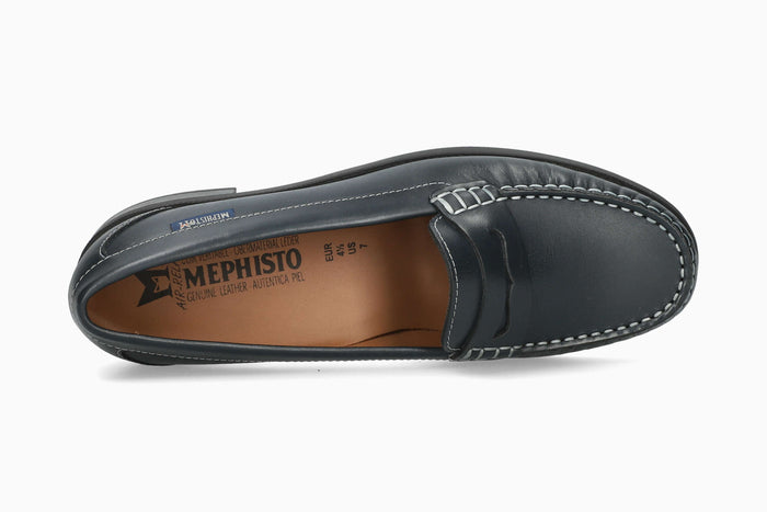 Mephisto Women's Loafer Neda Navy Top