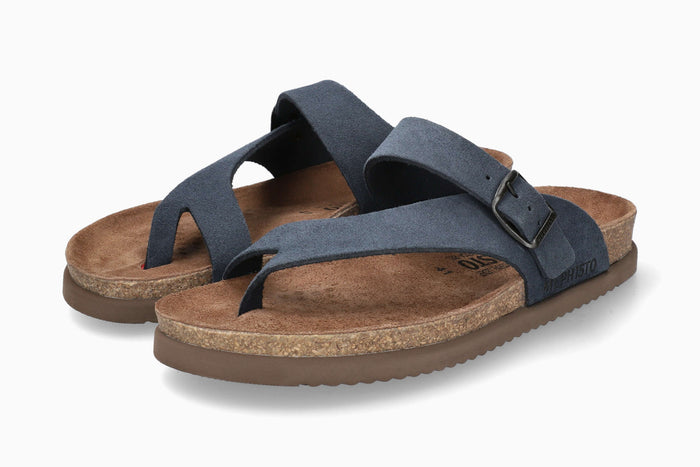 Mephisto Men's Sandal Niels Night Blue