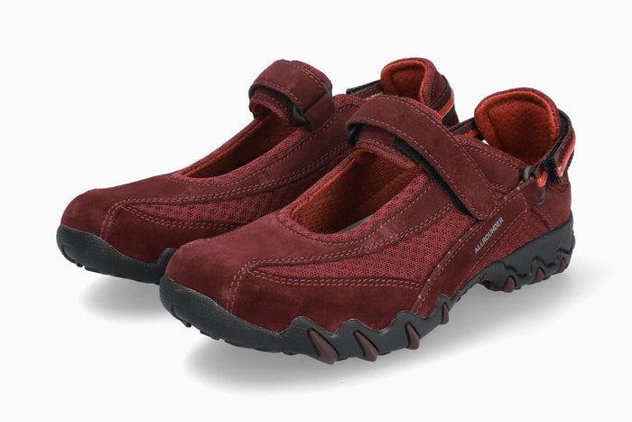 Allrounder Niro Solid Burgundy Women's Shoe