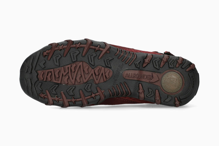 Allrounder Niro Solid Burgundy Women's Shoe Sole