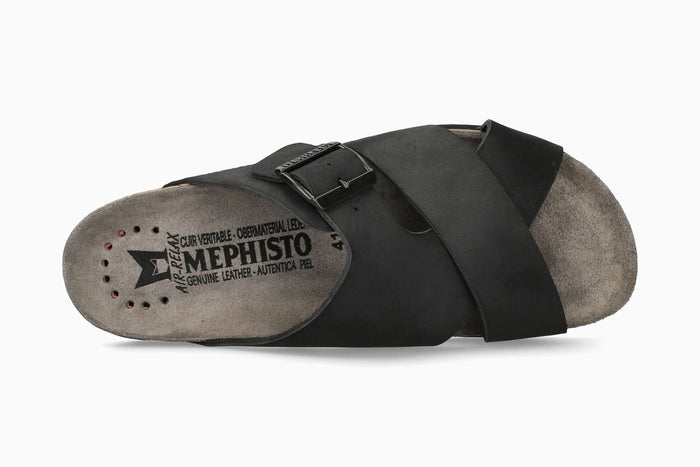 Mephisto Men's Sandal Nordine Black Top