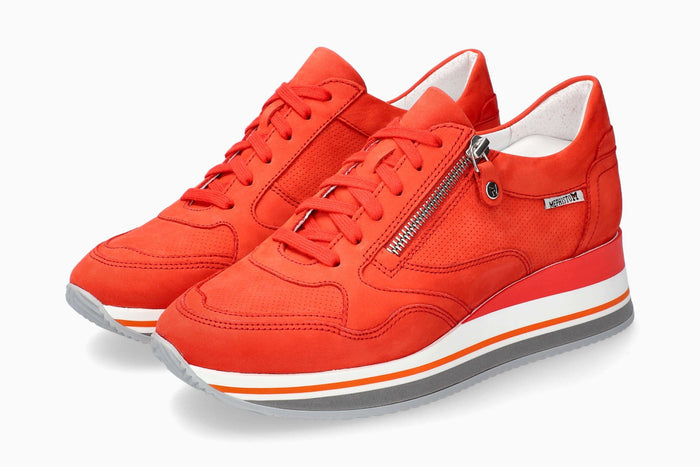 Mephisto Olimpia Women's Sneaker Cranberry